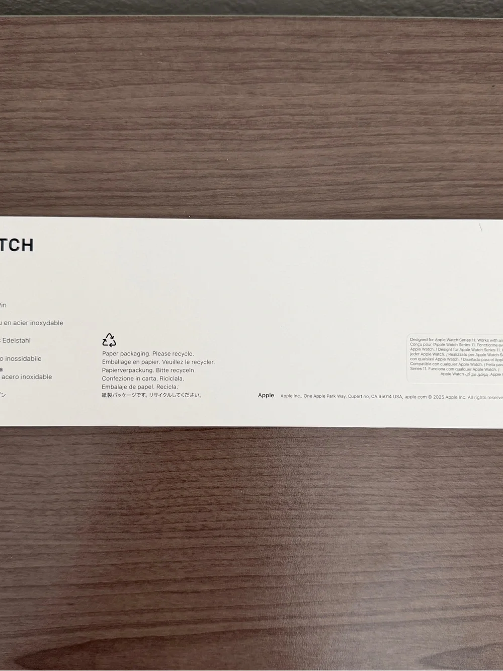 Apple new package